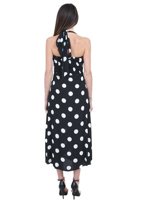 SCOLLO QUADRATO SPACCO LATERALE MAR DE MARGARITAS | Abiti | PAULA-01536-PTTS0053NE140